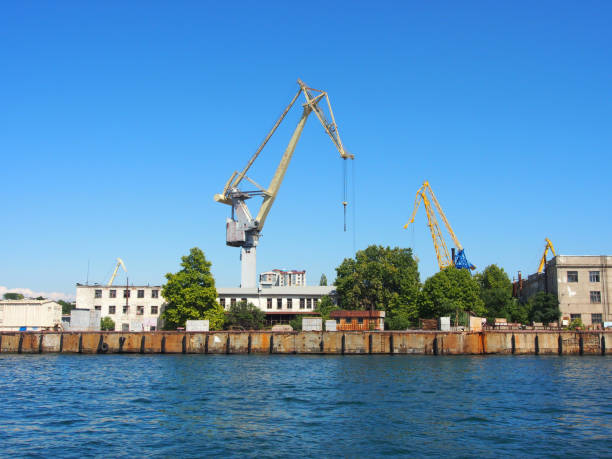 istock Terminal sea, cargo port. 1211531690