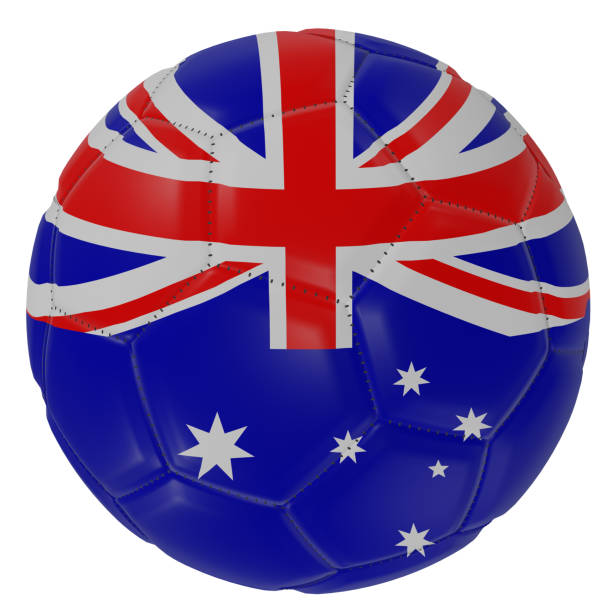 istock Australia flag on a soccer ball 1211534597