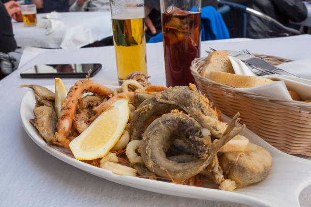 istock Spanish fried fish delicious tapas. 1211535868