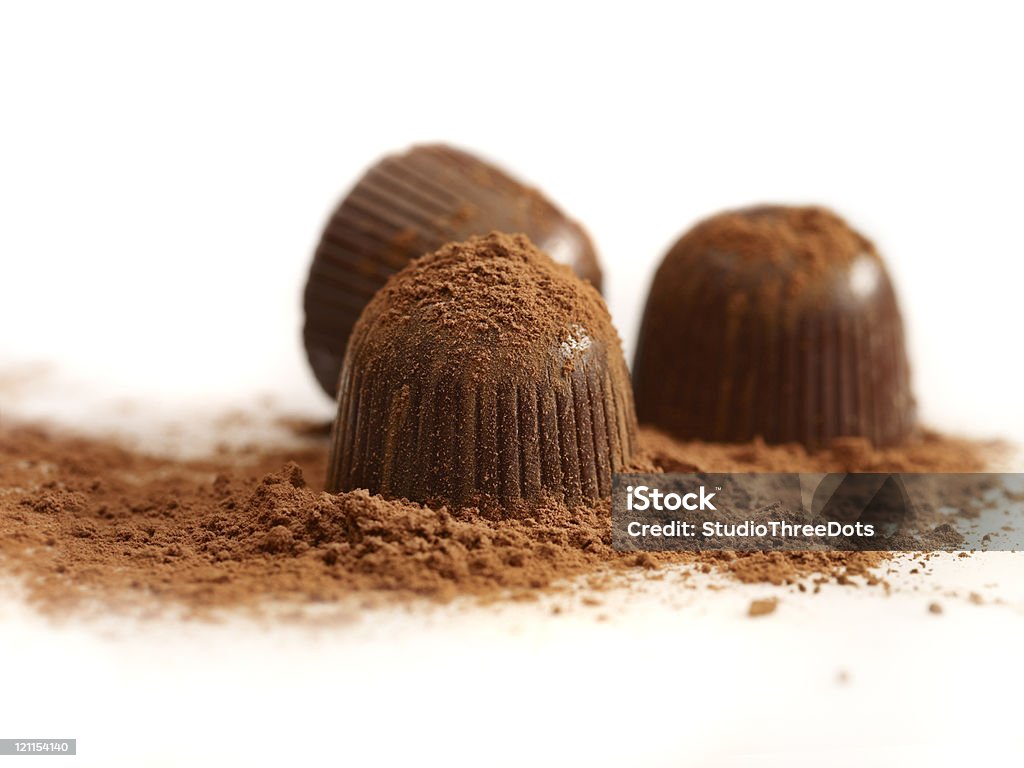 Truffes au chocolat - Photo de Aliment libre de droits