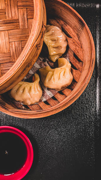 istock Chinese ravioli Gyoza 1211541764