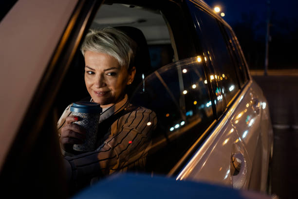 istock Woman in a car 1211542688