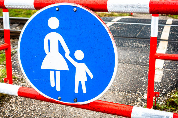 istock typical pedestrian road sign 1211545905