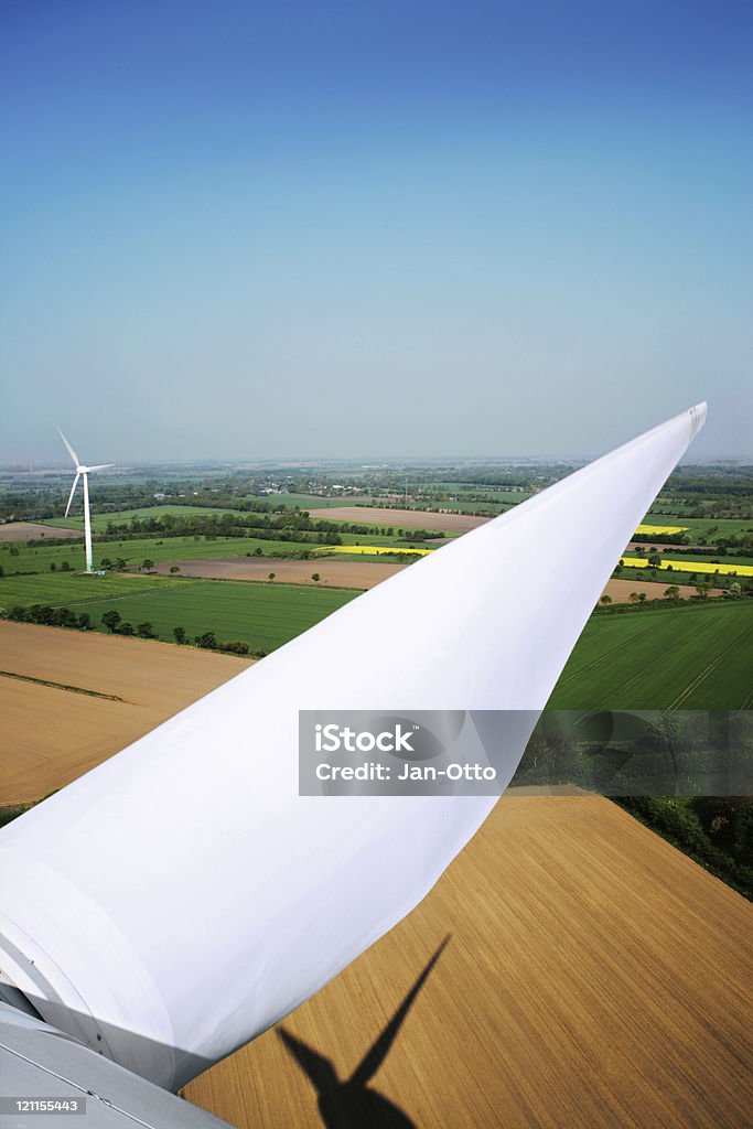 Auf einer Windmühle - Lizenzfrei Amerikanische Farm-Windmühle Stock-Foto