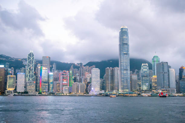 istock Victoria Harbor in HongKong 1211561878