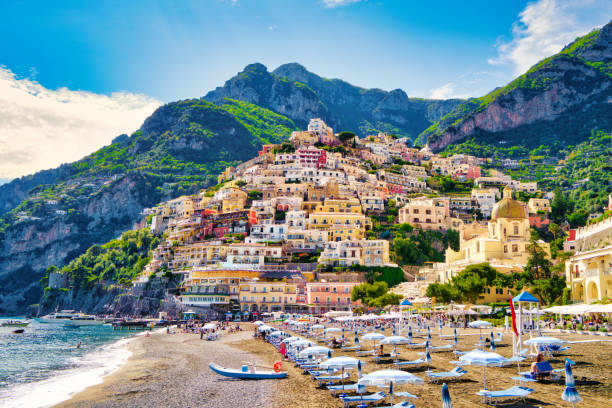 istock Positano - Beach - Amalfi coast - Italy 1211569756