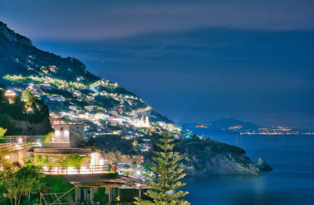 istock Positano - nighttime - Amalfi coast - Italy 1211570568