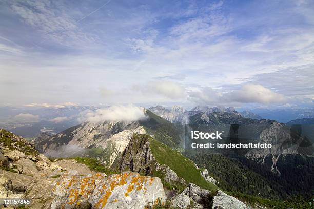 Панорамный Номер С Видом На Альпы И В Австрии — стоковые фотографии и другие картинки Австрия - Австрия, Без людей, Выразительное небо