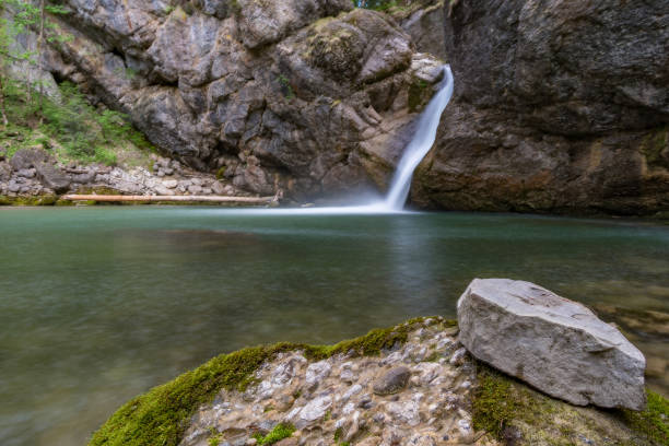istock Fantastic hike to the Buchenegger waterfalls 1211581014