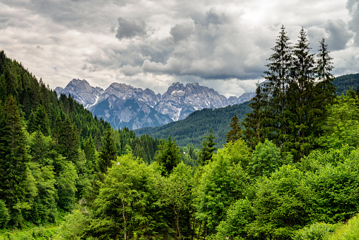 View of the mountains - Comelico. Dolomites, European Alps, Italy
