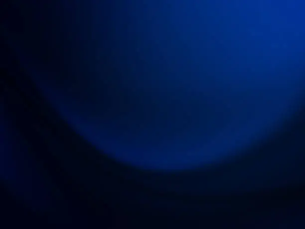 Photo of Wave Abstract Navy Blue Black Neon Pattern Moon Light Silk Wavy Dark Texture Night Beach Party Background