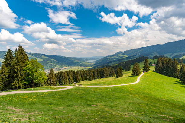 istock Fantastic hike to the Buchenegger waterfalls 1211587813