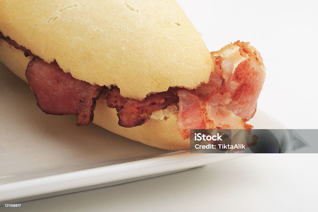 Bacon Rolo - Royalty-free Alimentação Não-saudável Foto de stock