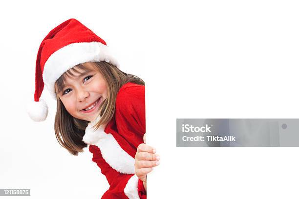 Merry Christmas Stock Photo - Download Image Now - Awe, Cap - Hat, Celebration