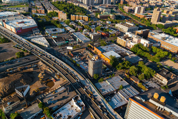 istock Aerial view of the Bronx, NYC 1211589873