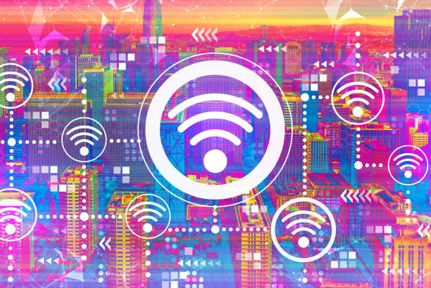 istock Wifi concept with downtown San Francisco skyline 1211589927