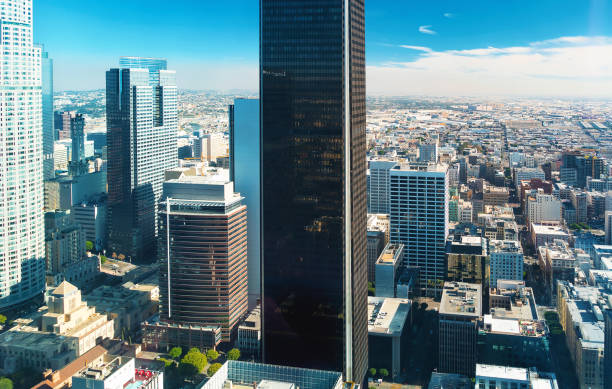 istock Aerial view of Los Angeles, CA 1211589964