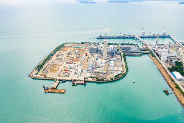 istock Coal-fired power station in Lamma Island 1211592334