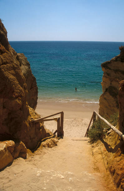 Rock Beach, Algarve, Portugal.