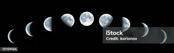 Eclissi Lunare Totale - Fotografie stock e altre immagini di Luna - Luna, Veicolo a due ruote, Eclissi lunare