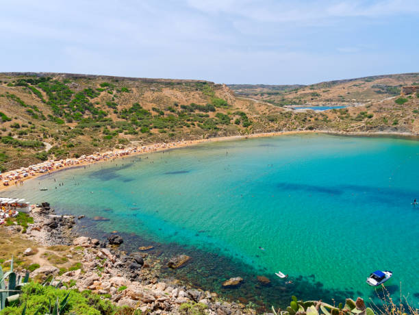 istock Bay by the Riviera Beach (Ghajn Tuffieha). Malta. 1211594337