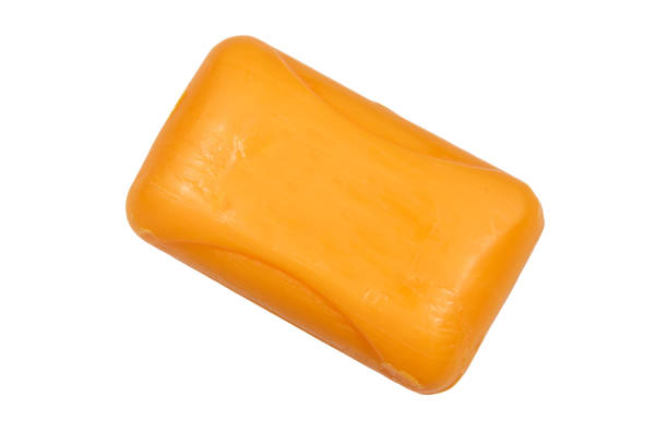 Soap bar isolated on the white background