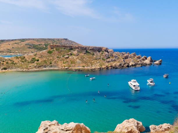 istock Bay by the Riviera Beach (Ghajn Tuffieha). Malta. 1211596159