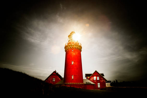 Bovbjerg Fyr lighthouse in Denmark