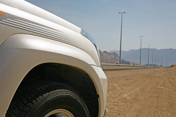 Desert Drive Haval H9 SUV stock pictures, royalty-free photos & images