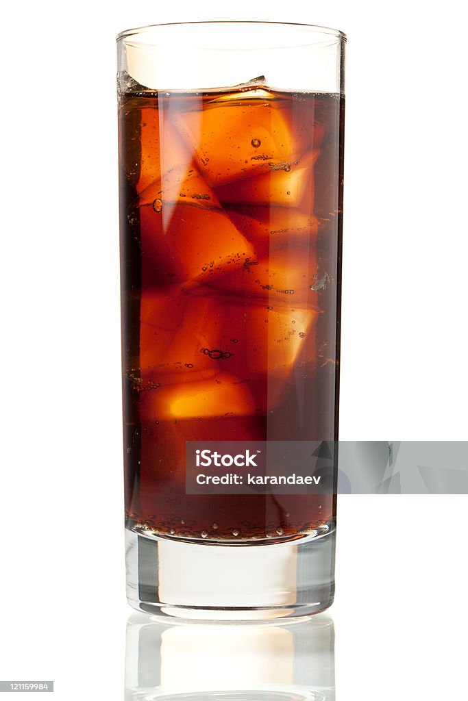 Cola em Copo highball - Foto de stock de Alimentação Não-saudável royalty-free