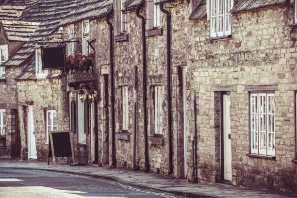 istock Beautiful Architecture In Corfe Village 1211601404