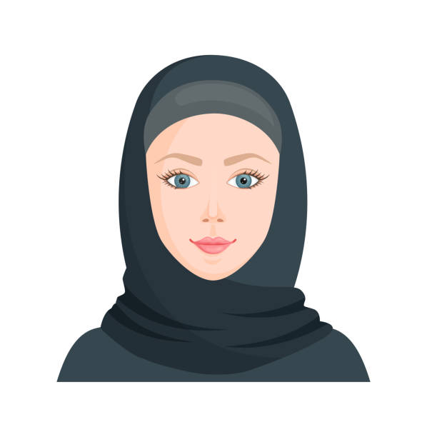 570 Niqab Illustrations & Clip Art - iStock | Woman niqab, Niqab paris,  Muslim niqab