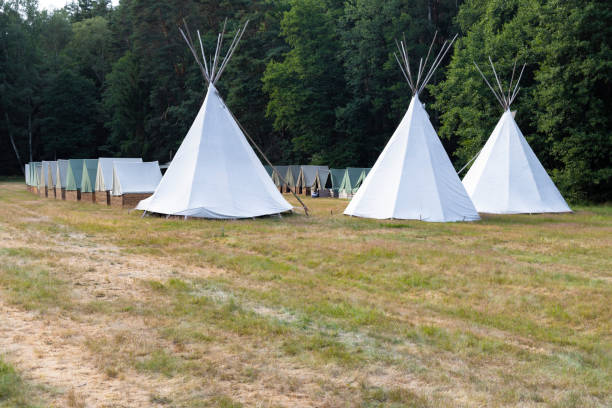istock scout camp, Western Bohemia, Czech Republic 1211608131