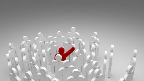 istock group of people, 3d illustration 1211609854