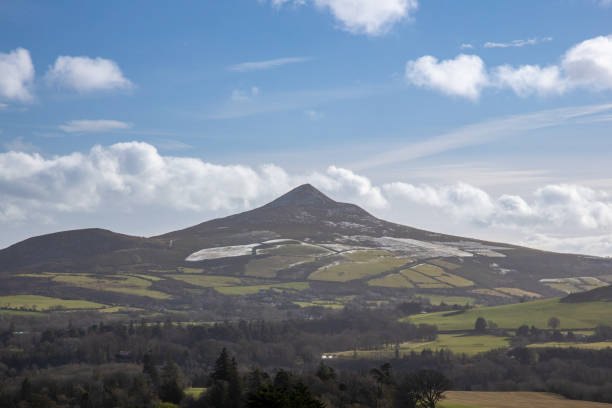 istock Snow on the Big Sugar Loaf From Glencree, County Wicklow 1211610550