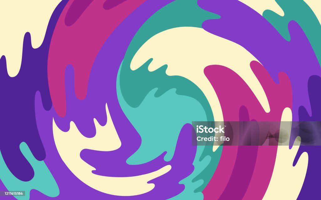 Swirl Abstrait Blob Contexte - clipart vectoriel de Motif libre de droits