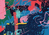 istock abstract urban grunge texture background - vector illustration 1211621319