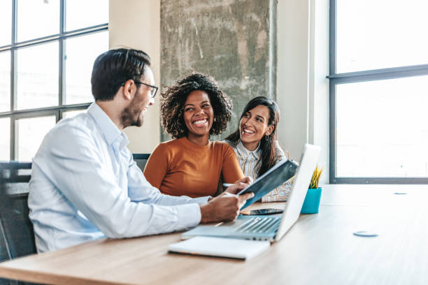 istock Three departments working towards one goal 1211622375