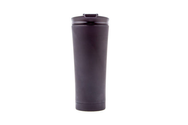 istock Black thermocup insulated on white 1211623421