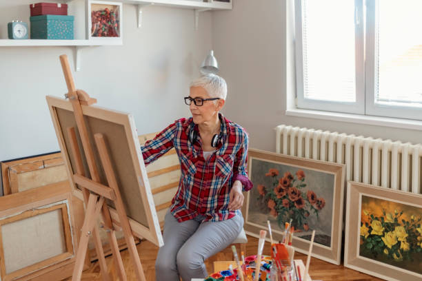 istock Senior Woman Feeling Inspired 1211629102