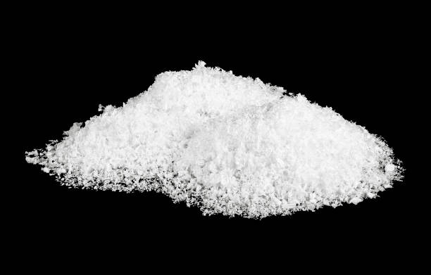 istock Heap of white snow isolated on a white background. Snowdrift. 1211630712