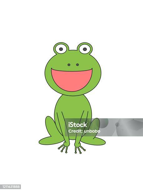 개구리 캐릭터 개구리에 대한 스톡 벡터 아트 및 기타 이미지 - 개구리, 귀여운, 동물 - Istock