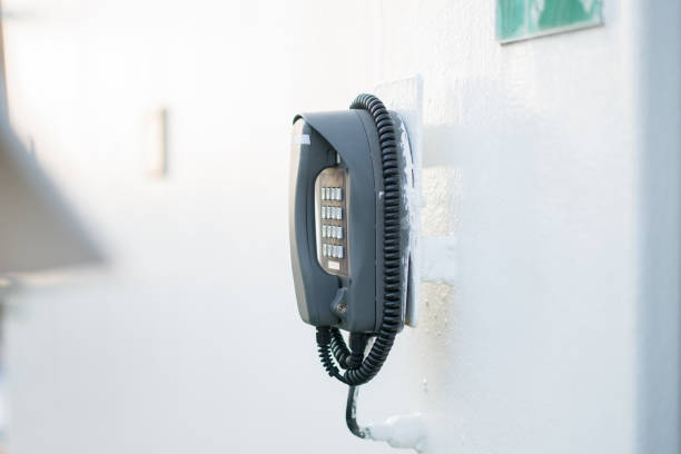 istock Telephone  in Cruise ship 1211634722