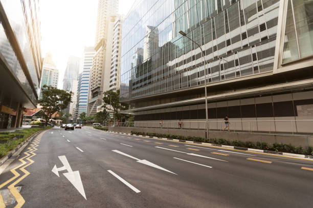 Road in Singapore
