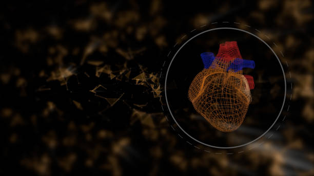 istock Heart scan. The interface for detecting diseases and problems with the cardiovascular system. 1211637605