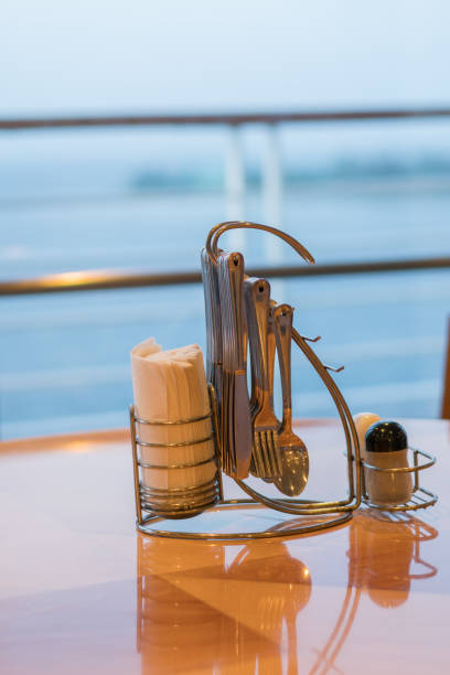 Buffet aboard the luxury cruise ship