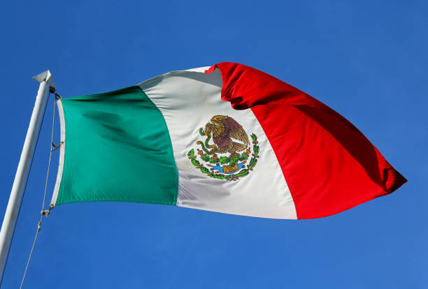 istock National flag of Mexico 1211660175
