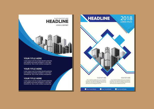 istock Business abstract vector template. Brochure design, cover modern layout, annual report, poster, flyer in A4 with colorful triangles, geometric shapes for tech, science, market with light background 1211662402