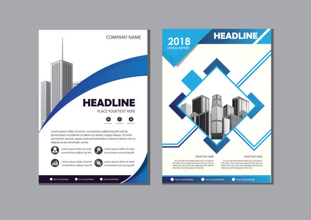 istock Business abstract vector template. Brochure design, cover modern layout, annual report, poster, flyer in A4 with colorful triangles, geometric shapes for tech, science, market with light background 1211663874