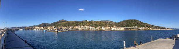 istock Landscape Acciaroli village, from cilento coast, Italy 1211663951